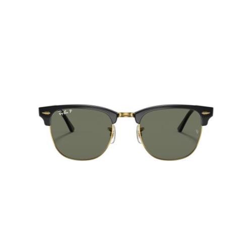 Ray-Ban Rb3016 Solglasögon Clubmaster Classic Polarized Black, Dam