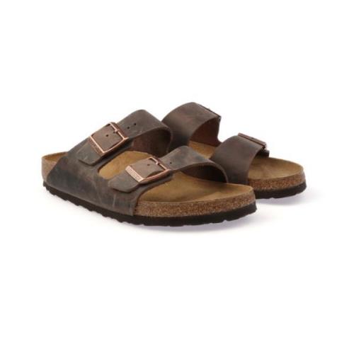 Birkenstock Sliders Brown, Herr