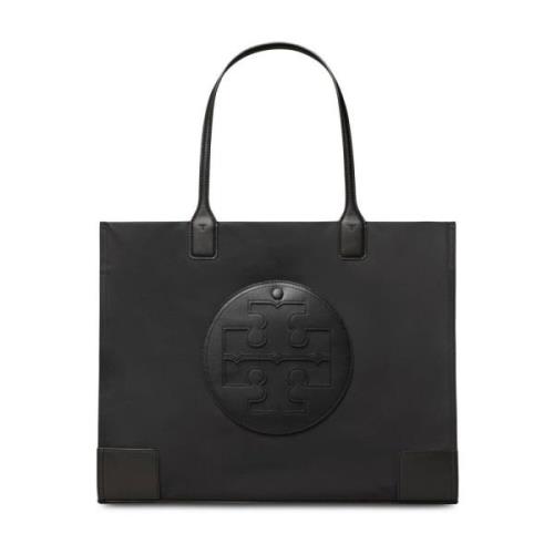 Tory Burch Svarta Ella Tote Väskor Black, Dam