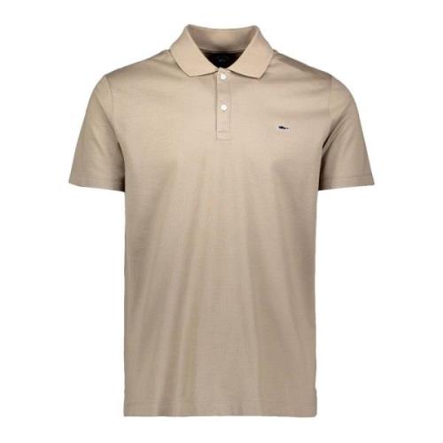 Paul & Shark Polo Shirt Beige, Herr