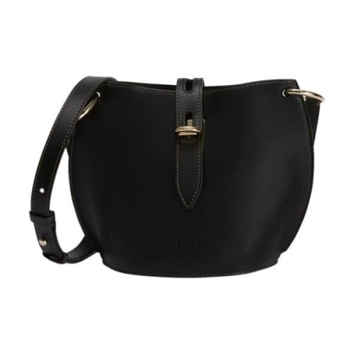 Furla Unik Mini Crossbody Väska Black, Dam