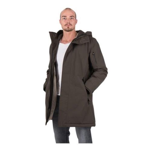 g-lab Eco Tech Parka i Mörk Lera Brown, Herr