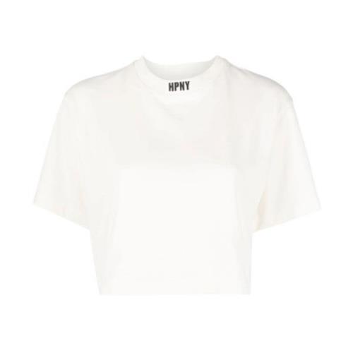 Heron Preston Vit Logo Cropped T-Shirt White, Dam