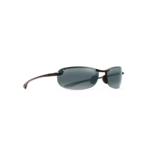 Maui Jim Svarta Makaha Solglasögon Black, Herr