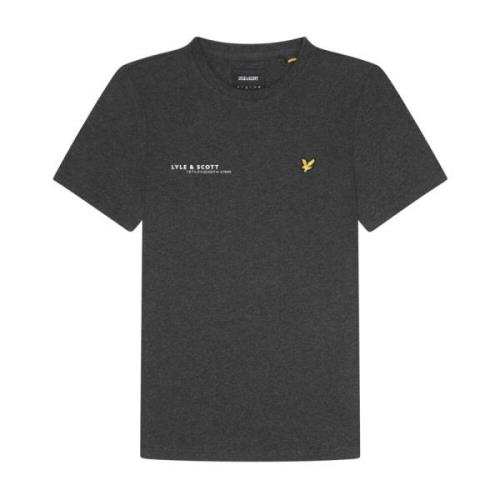 Lyle & Scott Koordinat Tryck T-Shirt Gray, Herr