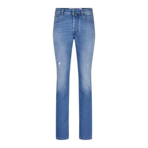 Jacob Cohën Slim-Fit Jeans Bard Blue, Herr