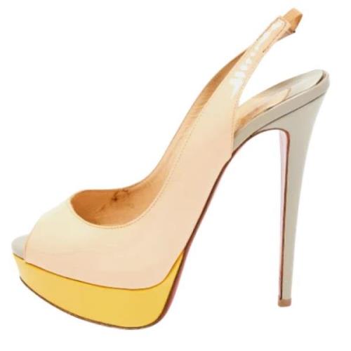 Christian Louboutin Pre-owned Pre-owned Laeder klackskor Multicolor, D...