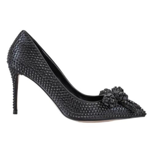 Kurt Geiger Modern Distinktion med Belgravia Crystal Bow Black, Dam