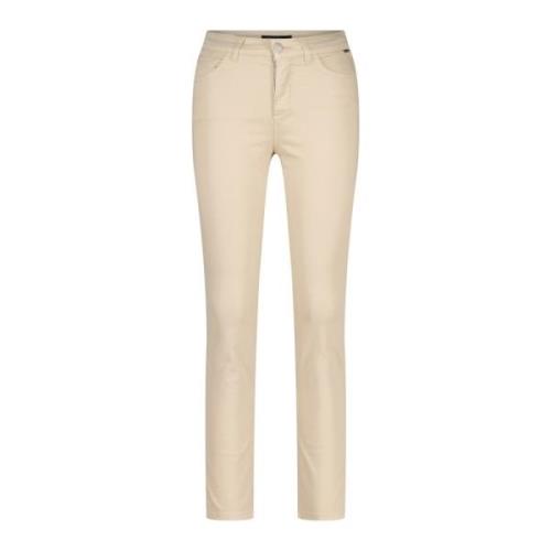 Marc Cain Slim-Fit Silea Byxor Beige, Dam