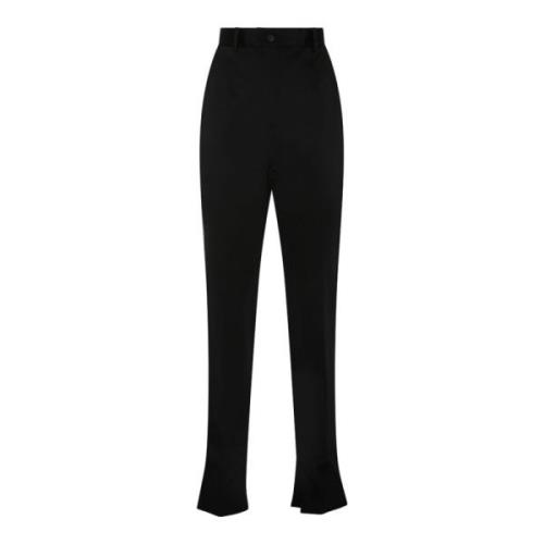 Dolce & Gabbana Svarta Skinnybyxor med Stretch Design Black, Dam