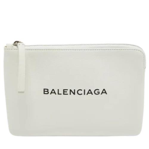 Balenciaga Vintage Pre-owned Laeder balenciaga-vskor White, Dam