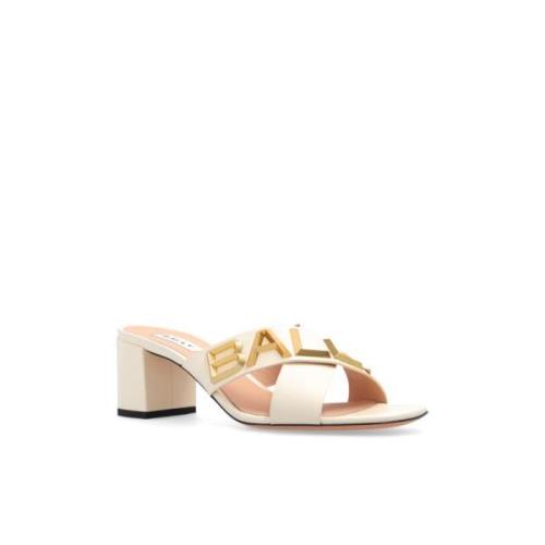 Bally Leather mules Beige, Dam