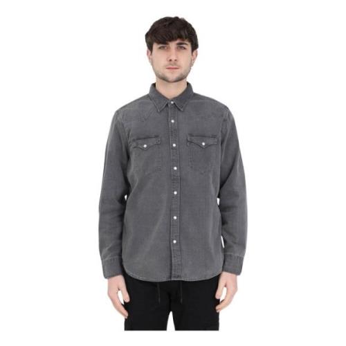 Levi's Western Barstow Skjortor Gray, Herr