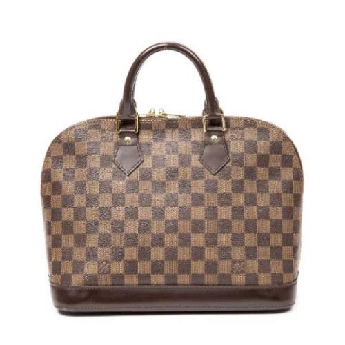 Louis Vuitton Vintage Pre-owned Tyg handvskor Brown, Dam