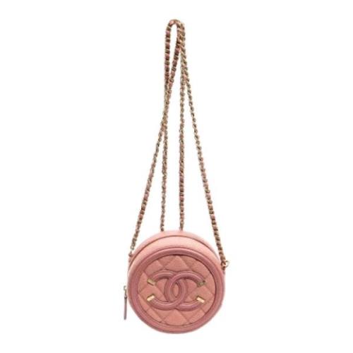 Chanel Vintage Pre-owned Laeder chanel-vskor Pink, Dam