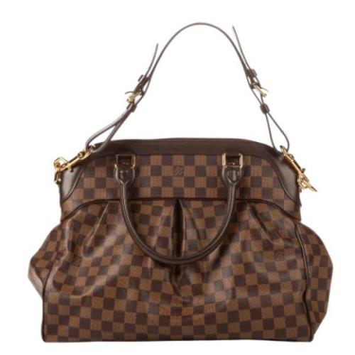 Louis Vuitton Vintage Pre-owned Canvas louis-vuitton-vskor Brown, Dam