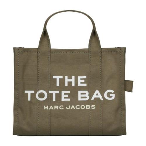 Marc Jacobs Logo Print Tote Bag Green, Dam