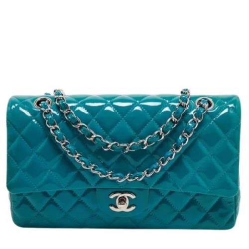 Chanel Vintage Pre-owned Laeder chanel-vskor Blue, Dam