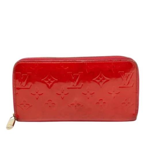 Louis Vuitton Vintage Pre-owned Laeder plnbcker Red, Dam