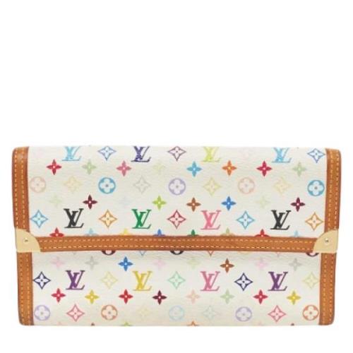 Louis Vuitton Vintage Pre-owned Belagd canvas plnbcker Multicolor, Dam