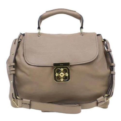 Chloé Pre-owned Pre-owned Laeder handvskor Beige, Dam