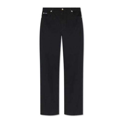 Dolce & Gabbana Jeans med raka ben Black, Dam