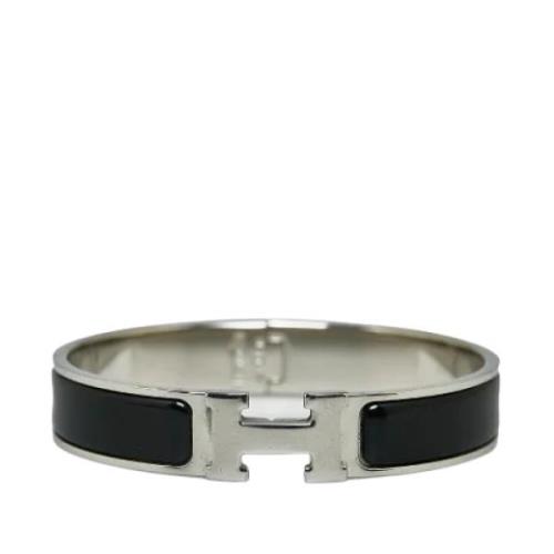 Hermès Vintage Pre-owned Metall armband Gray, Dam