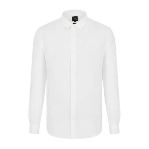 Armani Exchange Casual Shirts White, Herr