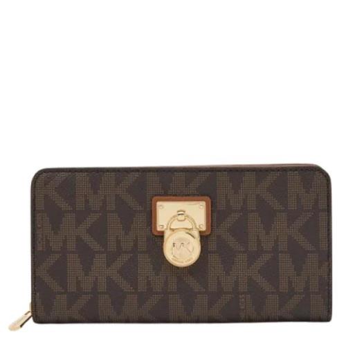 Michael Kors Pre-owned Pre-owned Belagd canvas plnbcker Brown, Dam