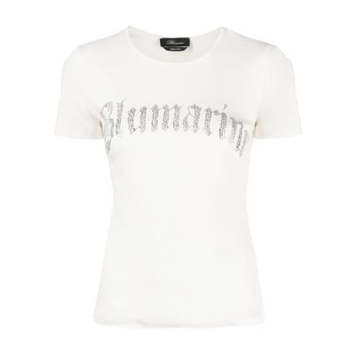 Blumarine T-Shirts White, Dam