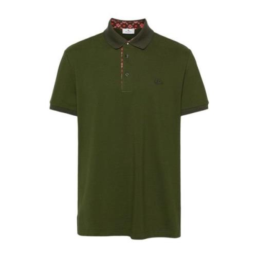 Etro Gröna T-shirts och Polos Green, Herr