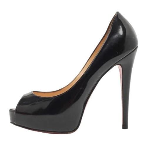 Christian Louboutin Pre-owned Pre-owned Laeder klackskor Black, Dam