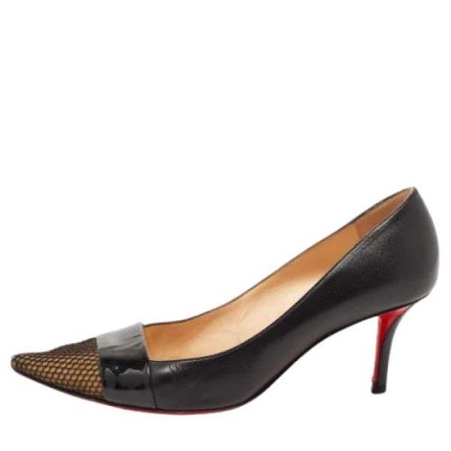 Christian Louboutin Pre-owned Pre-owned Laeder klackskor Black, Dam