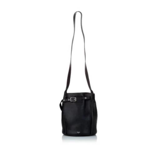 Celine Vintage Pre-owned Laeder axelremsvskor Black, Dam