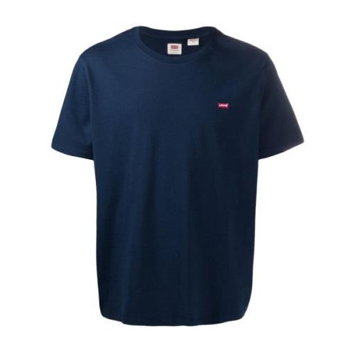 Levi's Blåa T-shirts och Polos Blue, Herr