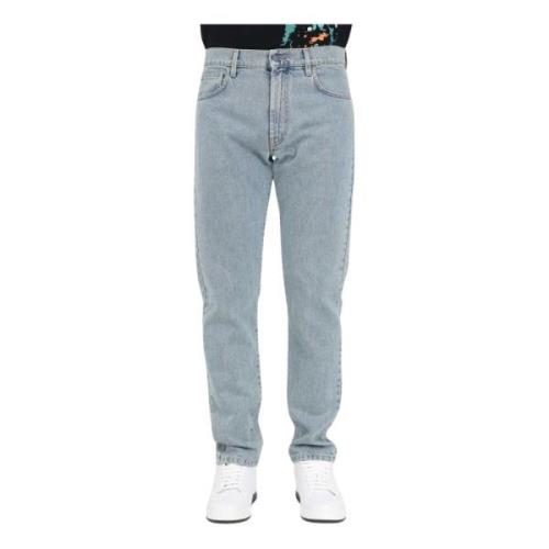 Moschino Klarblå Denim Jeans Blue, Herr