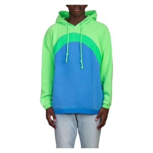 ERL Regnbåge Hoodie Blue, Herr