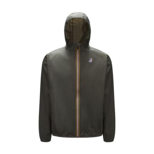 K-Way Vattentät Windbreaker Jacka - LE Vrai 3.0 Claude Green, Unisex