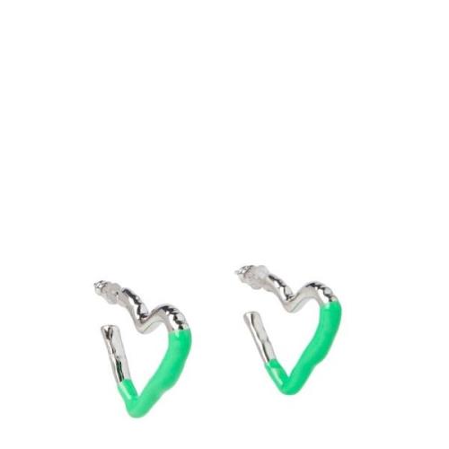 SafSafu Earrings Green, Dam