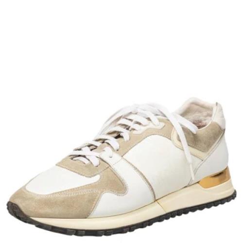 Louis Vuitton Vintage Pre-owned Laeder sneakers White, Dam