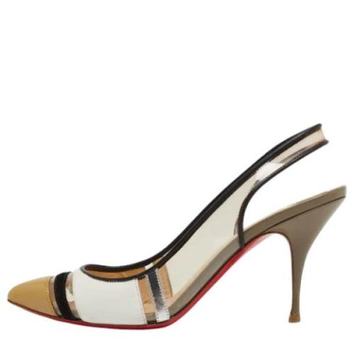 Christian Louboutin Pre-owned Pre-owned Laeder sandaler Multicolor, Da...