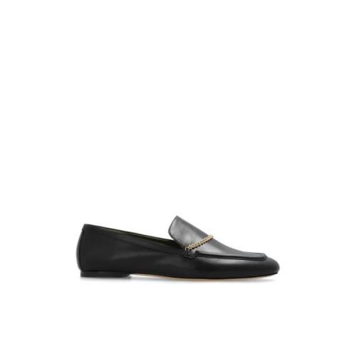 Maria Luca Läderloafers Black, Dam