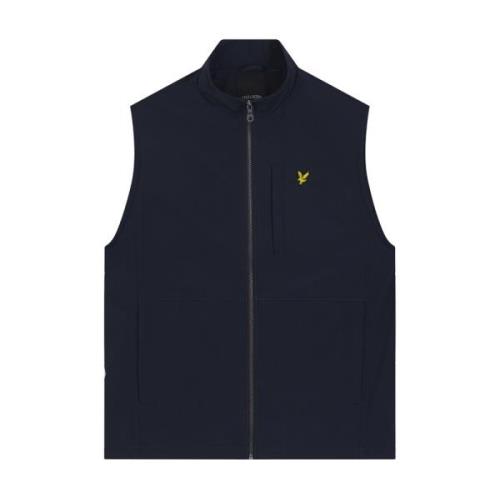 Lyle & Scott Softshell Gilet - Klassisk och stilren Blue, Herr