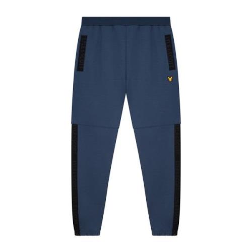 Lyle & Scott Märkta Trackies med Fickor Blue, Herr