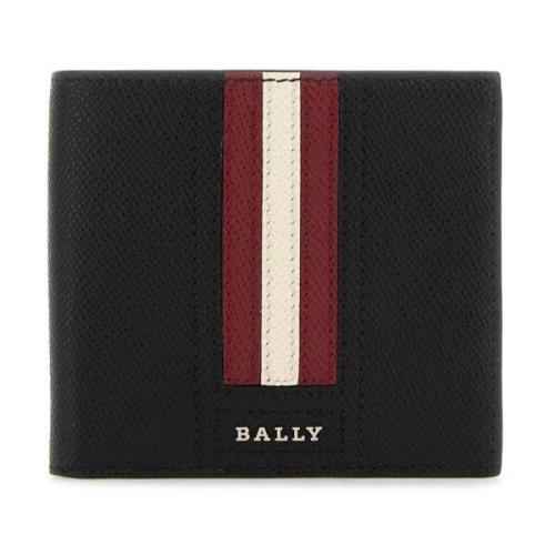 Bally Trasai Svart Läderplånbok Black, Herr