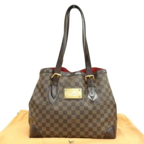 Louis Vuitton Vintage Pre-owned Canvas louis-vuitton-vskor Brown, Dam