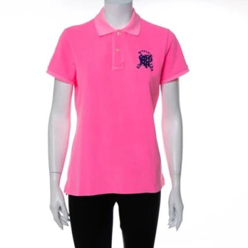 Ralph Lauren Pre-owned Pre-owned Bomull toppar Pink, Dam