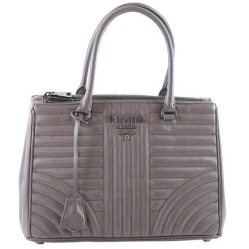 Prada Vintage Pre-owned Läder prada-vskor Brown, Dam