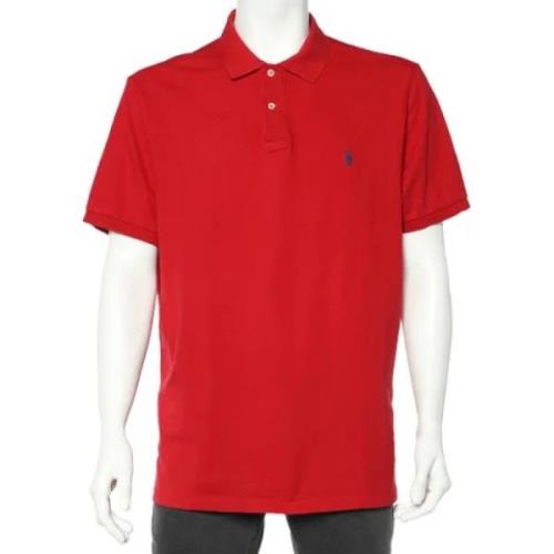 Ralph Lauren Pre-owned Pre-owned Bomull toppar Red, Dam