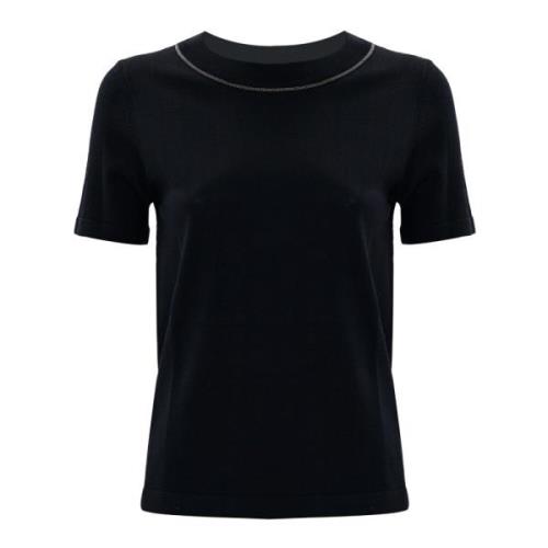 Kocca Blank Crewneck T-shirt Black, Dam